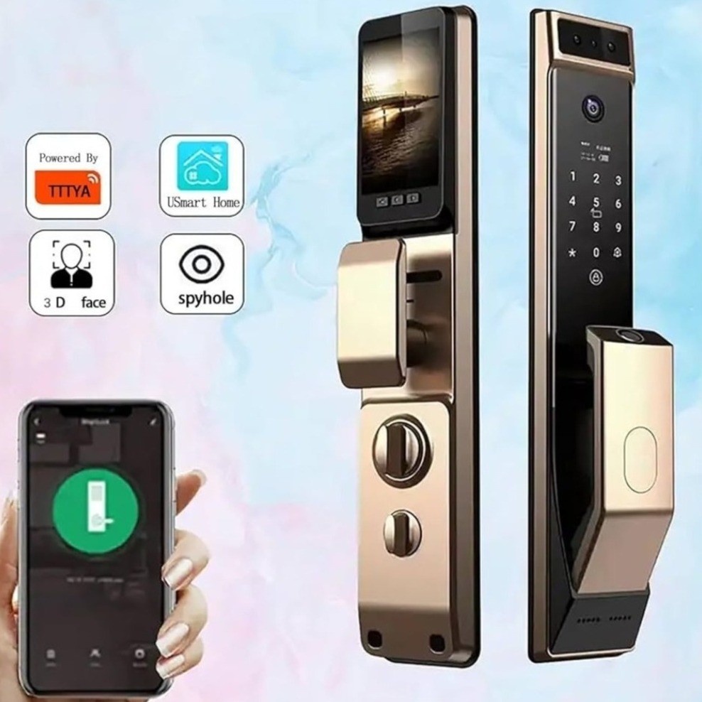 Serrure connectée zigbee la plus sécurisé dans le monde